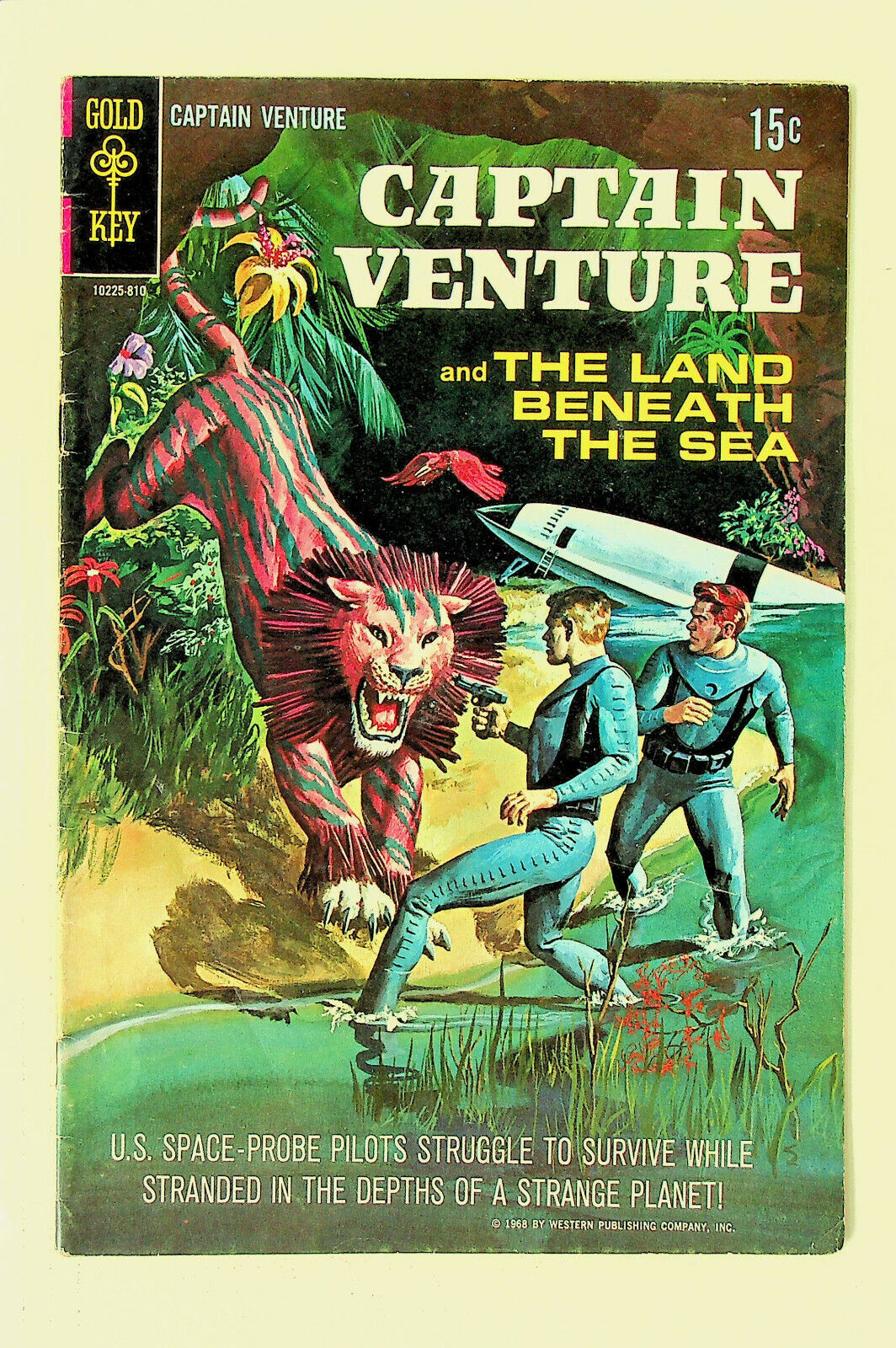 Primary image for Captain Venture and the Land Beneath the Sea #1 - (1968, Gold Key) - F/VF