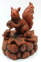 Miles Kimball Squirrel with Acorns Trinket Box Figurine  - £15.63 GBP