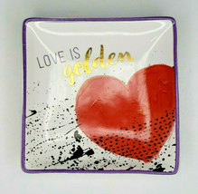 Hallmark "Love Is Golden" Jill Scott Collection Trinket Dish U80 - £7.81 GBP