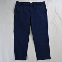 Levi&#39;s 10 Blue 72783-0002 Blue Skinny Cropped Stretch Womens Chinos Pants - $18.19