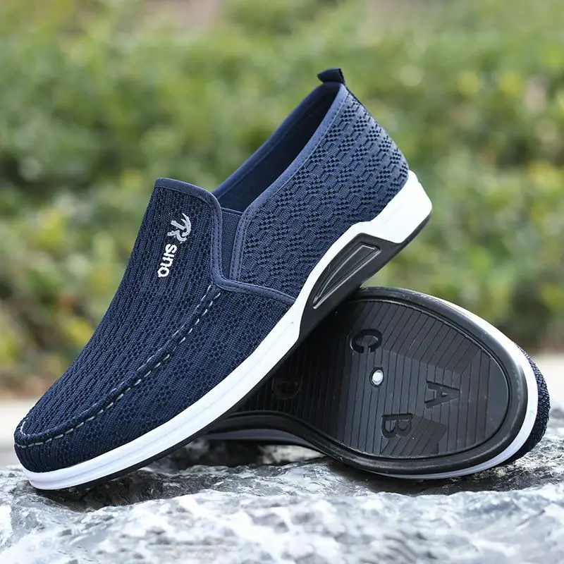 Cloth shoes for men&#39;s anti-skid, deodorant, and breathable high-end men&#39;... - $35.67