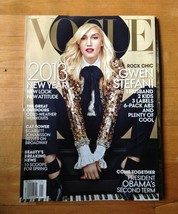 Gwen Stefani January 2013 Vogue Magazine Scarlett Johansson / Barack Obama - £9.50 GBP