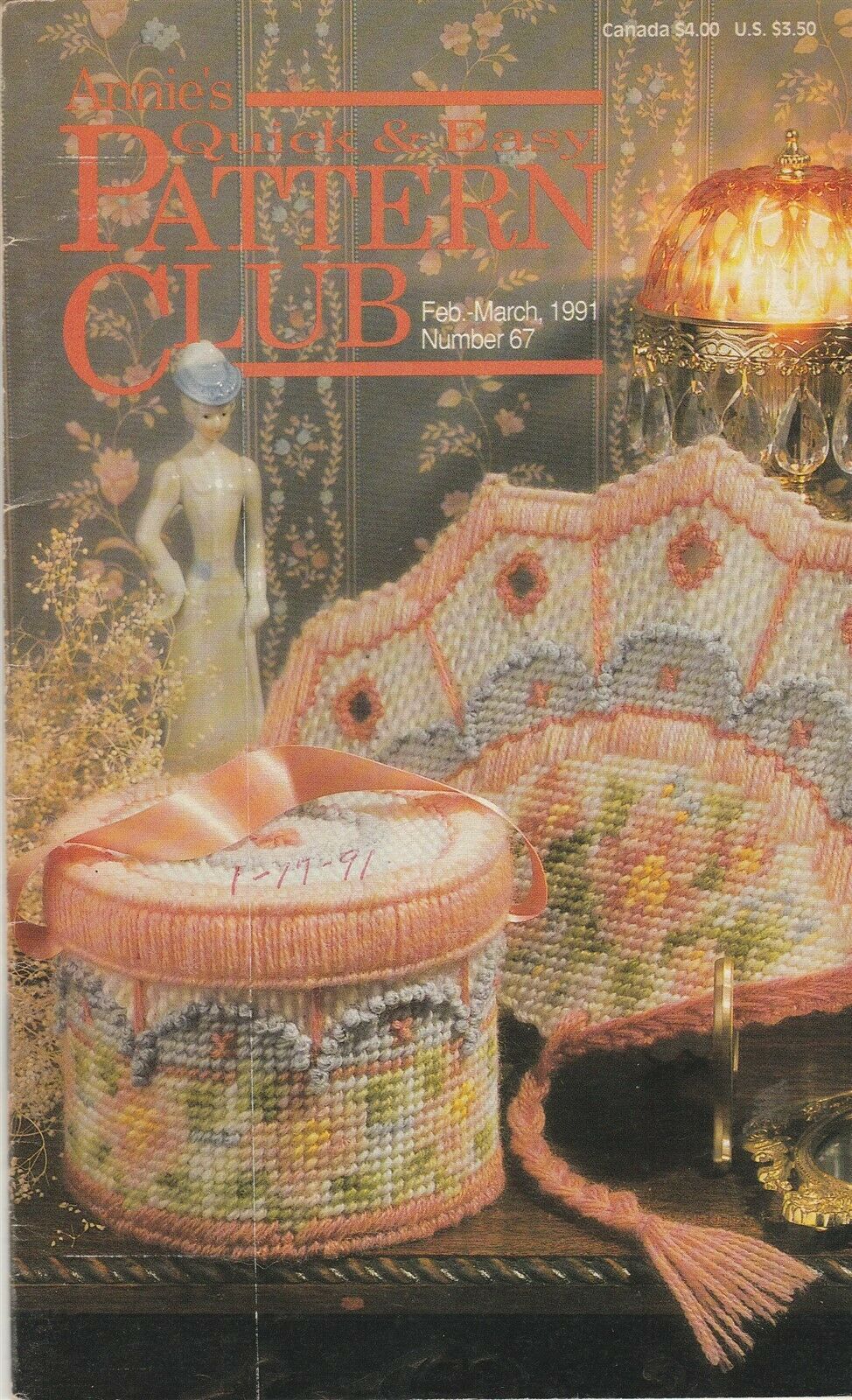 Annie's Pattern Club No 67 Feb-Mar 1991 - $2.97