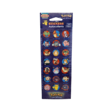 VINTAGE 1999 NINTENDO POKEMON STICKERS STICKER TIME NEW SEALED IN PACKAGE - $14.25