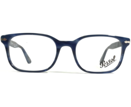Persol 3118-V 943 Eyeglasses Frames Blue Horn Striped Square horn Rim 53-19-145 - £87.94 GBP
