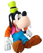 Disney Mattel Goofy Plush 16&quot; Dog Stuffed Animal Arco Toys Green Hat Orange - £7.70 GBP
