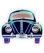 VW Beetle Neon Stylized Metal Sign (not real Neon) - $69.95