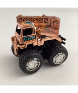 Metallic Copper Friction Powered Truck Hook Ladder Mini 2.5&quot; Vintage 80s... - $27.01 CAD