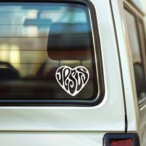 Jesus Love Heart Vinyl Decal Sticker UV &amp; Water Proof Gift Laptop Car Bu... - $109.97 MXN