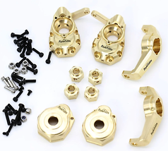 Powerhobby TRX-4 Brass Upgrade Parts Steering / Portal / C Hubs / Hexes - $135.44