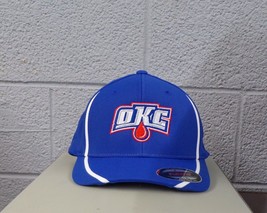 Flexfit AHL Hockey Oklahoma City Barons Embroidered Hat Ball Cap New - £21.22 GBP
