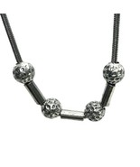 Sterling Silver Necklace with Moving Balls - Perfect Gift for Mom - $102.81 CAD