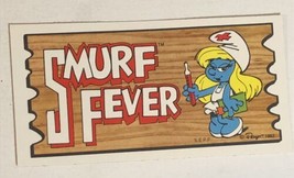 The Smurfs Trading Card 1982 #14 Smurf Fever Smurfette - £1.93 GBP