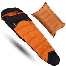 sleeping bag for all seasons in Orange with temperature rating 5°C To 15... - $94.64