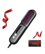 Hair Straightener Comb Matte Gray Hair Straightener Brush Straightening ... - $550.48 MXN
