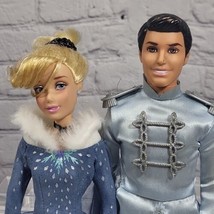Disney Cinderella Prince Charming Fashion Dalls Lot Of 2 Icy Blue Outfit... - $19.79