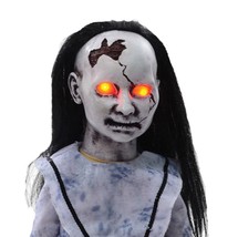 Jumping Haunted Doll Animated Lunging Graveyard Baby Halloween Prop Scary Sounds - £115.68 GBP