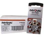 Rayovac Extra Advanced, size 312 Hearing Aid Battery (pack 60 pcs) - £15.01 GBP