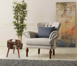 Flora Ottoman 101 Brown: Stylish &amp; Comfortable Footrest - $67.99
