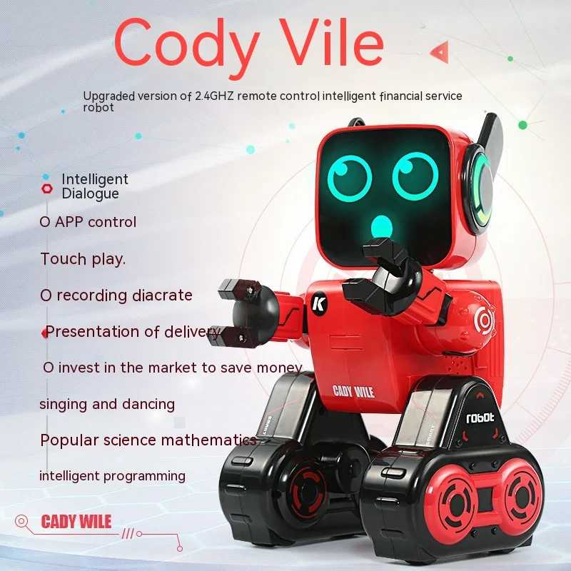 Kr4 cady wile 2 4g smart remote control rc money management robot coin piggy bank early thumb200