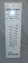 Donaldsons Dairy Services Dairy Lane Products Thermometer Mt  Morris Ill... - £33.54 GBP