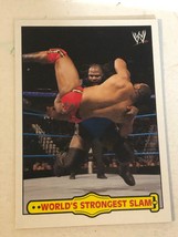 Mark Henry WWE Wrestling Trading Card Ringside Action 2012 #39 - £1.52 GBP