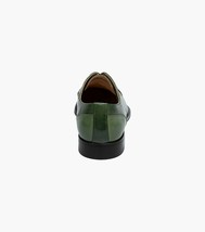 Stacy Adams Palmento Modified CapToe Oxford Dress Shoes Green Multi 25740-340 image 2