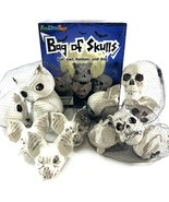 Halloween Decor Bag Of Skulls Bat, Owl, Human, Dog FunLittleToys Origina... - $11.04 CAD