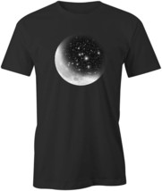 Moon And Stars Tshirt Tee Short-Sleeved Cotton Funny Usa S1BCA19 - £18.08 GBP+