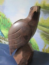 Ironwood Carved Sitting Eagle 9 1/4&quot; - £42.52 GBP
