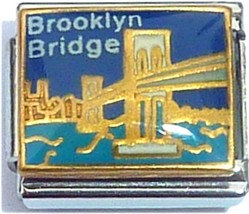 Brooklyn Bridge Italian Charm - £7.11 GBP