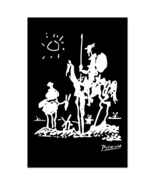 Pablo Picasso Don Quixote of La Mancha 1955 Artwork Poster - £36.25 GBP+