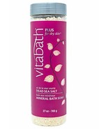 Vitabath Plus for Dry Skin™Dead Sea Mineral Bath Soak 27 oz/756 g - £16.48 GBP