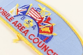Vintage Mobile Area Council Yellow Boy Scout BSA Shoulder CSP Patch - £9.20 GBP
