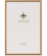 670046 4X6 Simply Gold Metal Picture Frame - $460.91 MXN