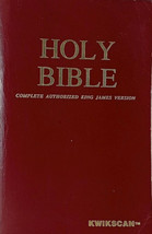 Kwikscan Holy Bible: Complete Authorized K- M F Morris, 9780941485104, paperback - £73.98 GBP