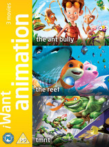 The Reef/Teenage Mutant Ninja Turtles/The Ant Bully DVD (2008) Howard E. Baker P - £13.04 GBP