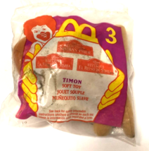 NIP McDonald&#39;s Lion King 2 Simba&#39;s Pride #3 Timon 1998 Happy Meal Toy - £3.87 GBP