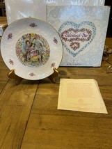 Vintage 1979 Royal Doulton Bone China Valentine's Day Plate - $12.26