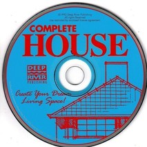 Complete House PC-CD-ROM Windows - New Cd In Sleeve - $3.98