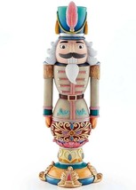 Lenox Merry and Bright Gray Nutcracker Christmas Figurine 12.5&quot; Tall #89... - £103.83 GBP