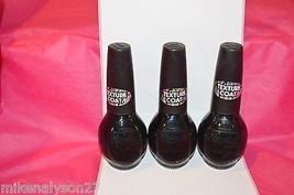 3 OPI Nail Polish Laquer Black Texture NI 375 Nicole - £11.78 GBP