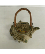 Sea shell tea pot with handle  vintage travel souvenir key west Florida - €18,87 EUR