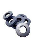 19mm ID Rubber Flat Washers 38mm OD 6mmThick Heavy Duty Spacers EPDM .75 in - £9.97 GBP+