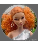 Silver Hoops Dangle Doll Earrings for Barbie Fashionistas • 11-12” Doll Jewelry - $4.90