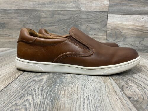 Vionic Slip-On Brody Leather Sneaker | Brown | Size 10 - $71.28