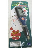 Micro Games Digital Poker Pen Electronic Handheld Game 13006 by Stylus B... - $233.24 MXN