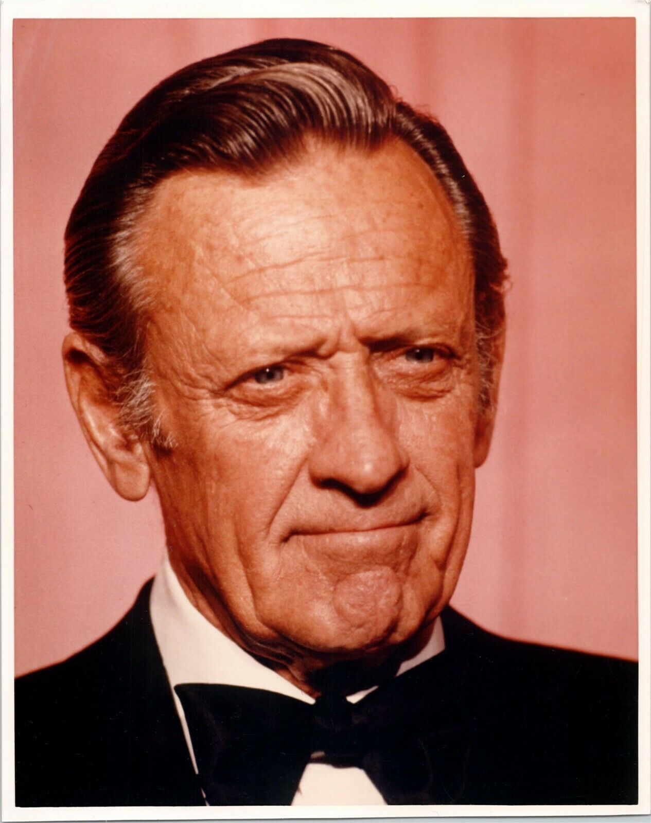 Primary image for William Holden vintage 1970's press photo in tuxedo smiling 8x10 photo