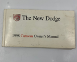 1998 Dodge Caravan Owners Manual Handbook OEM P03B16005 - £21.62 GBP