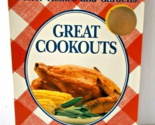 Vintage Great Cookouts Cookbook Burgers-Ribs-More BETTER HOMES GARDENS N... - $6.92